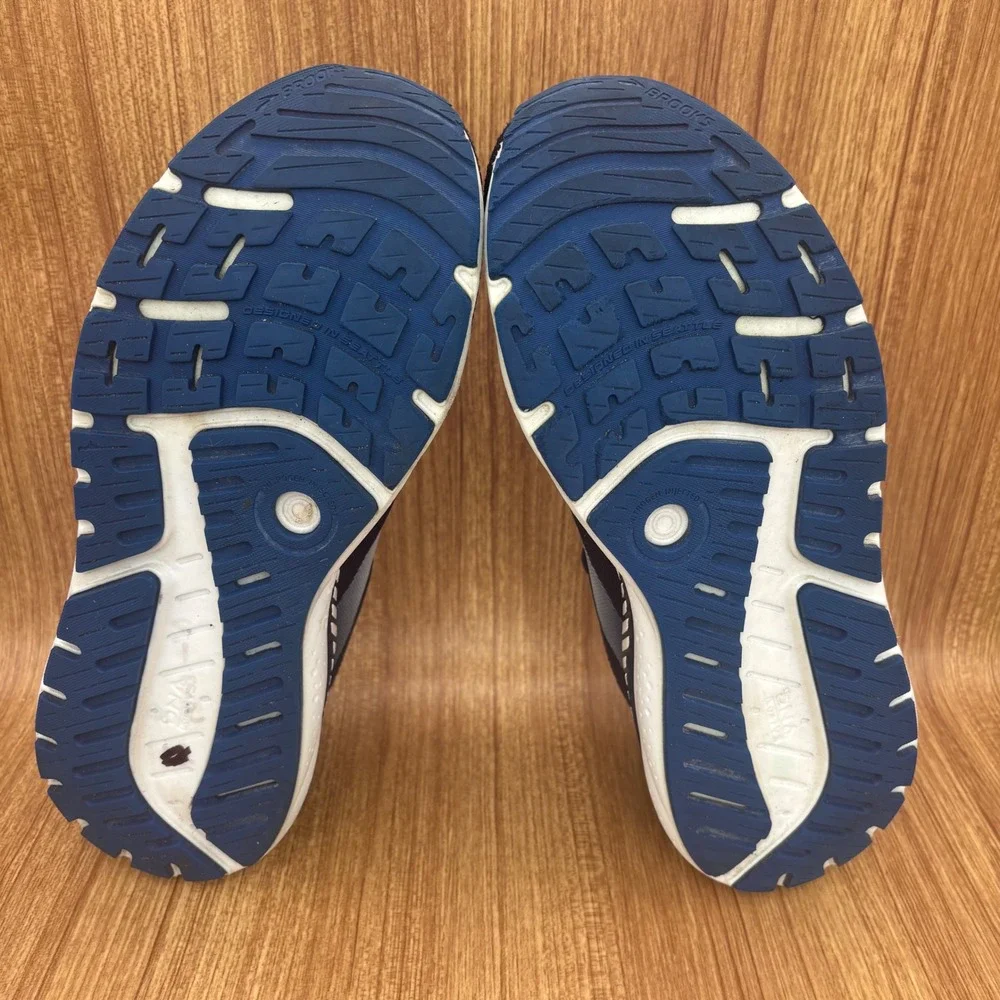 Brooks Beast GTS 24 Running Shoes Mens 12 Navy Stability Sneakers 1104251D452